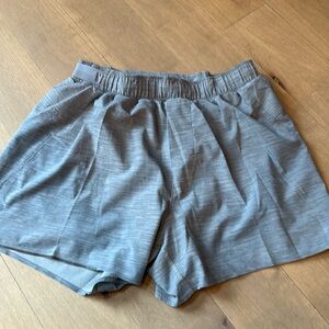 Lululemon Surge Running Mens Shorts Heather Gray